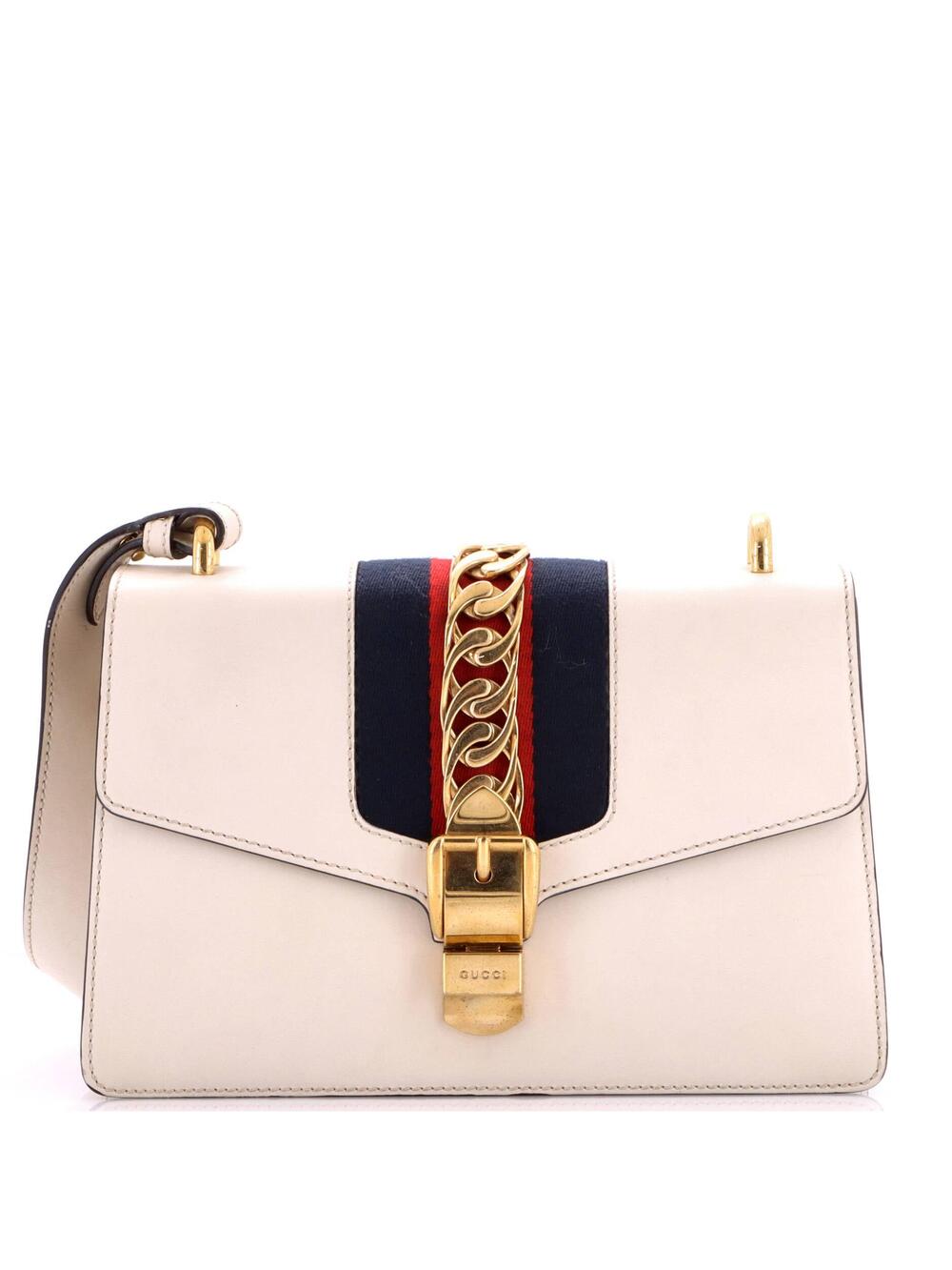 Gucci Sylvie Shoulder Bag Leather Small #377355G41B